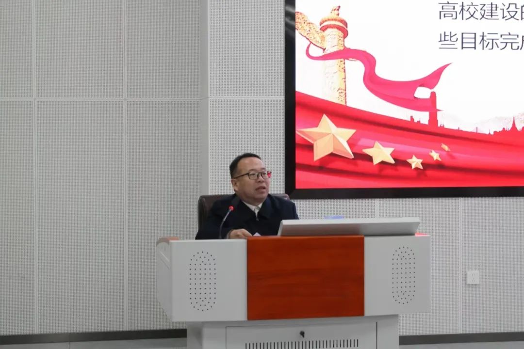 建设清廉学校，守护育人净土——校党委委员马科峰在旅游系作清廉高校建设专题报告